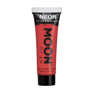 Moon Creations UV Neon Face & Body Paint - Red