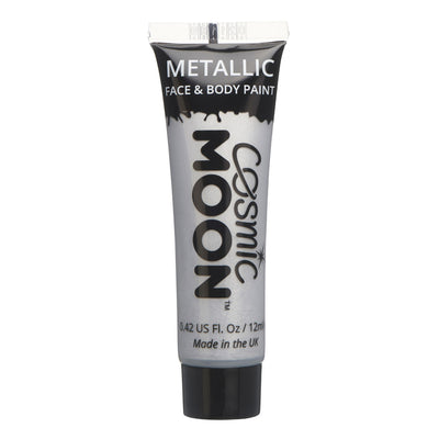 Moon Creations Face & Body Paint - Metallic Silver