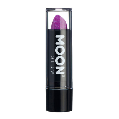 Moon Glow Neon UV Glitter Lipstick - Purple