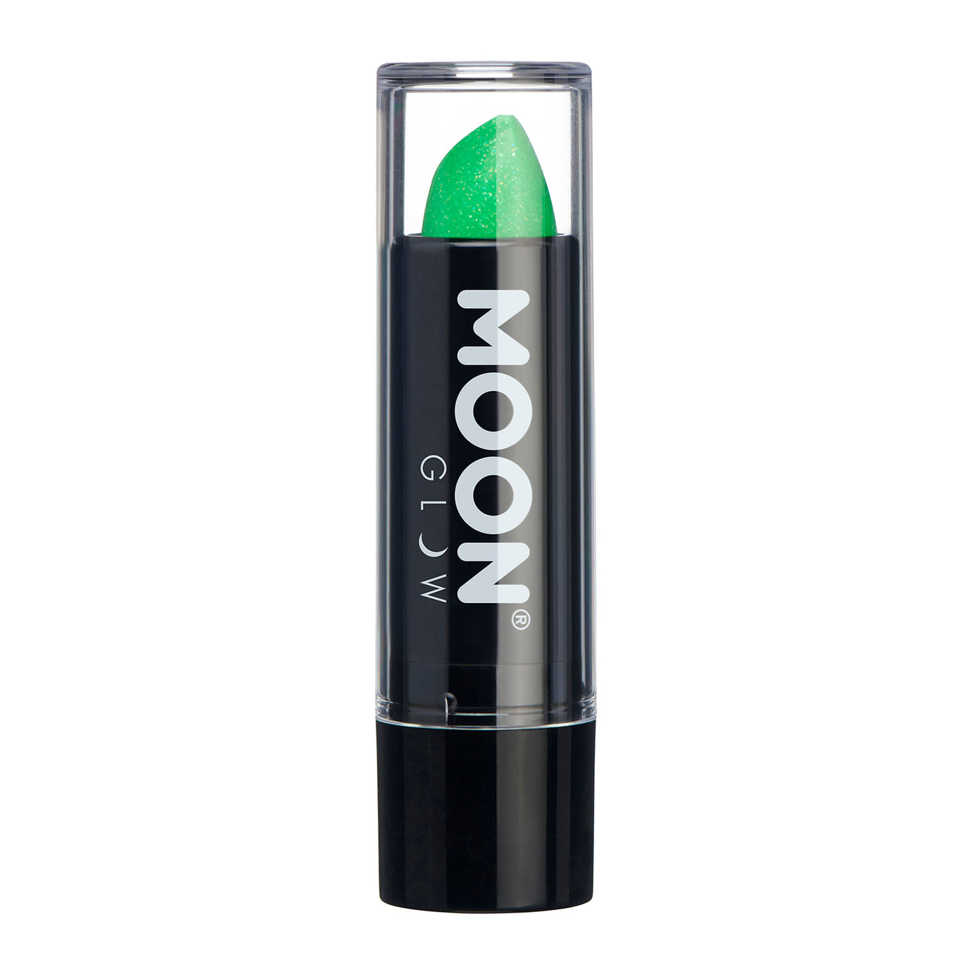 Moon Glow Neon UV Glitter Lipstick - Green