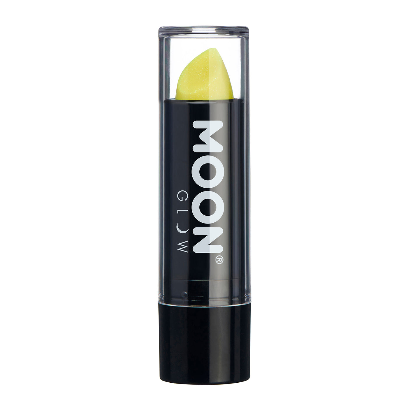 Moon Glow Neon UV Glitter Lipstick - Yellow