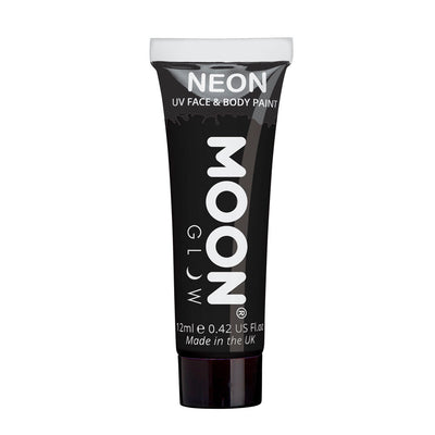 Moon Creations UV Neon Face & Body Paint - Black