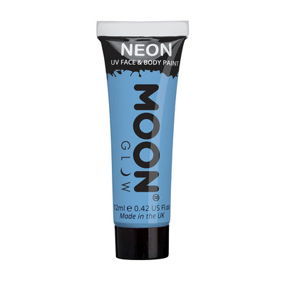Moon Creations UV Neon Face & Body Paint - Pastel Blue