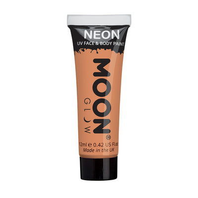 Moon Creations UV Neon Face & Body Paint - Pastel Orange