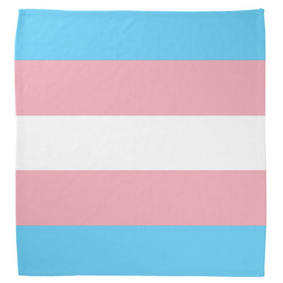 Transgender Flag Cotton Bandana