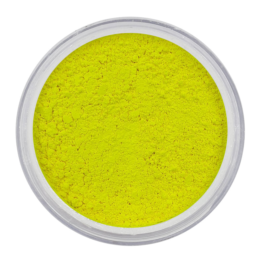 Vegan Mica Pigment Powder 01 - UV Electric Yellow