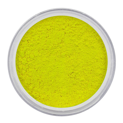 Vegan Mica Pigment Powder 01 - UV Electric Yellow