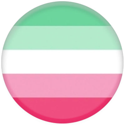 Abrosexual Pride Flag Small Pin Badge
