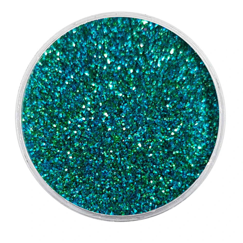 MUOBU Biodegradable Sky Blue & Green (Aqua) Glitter - Fine Metallic Glitter