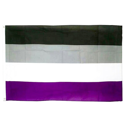 Asexual Pride Flag (5ft x 3ft Premium)