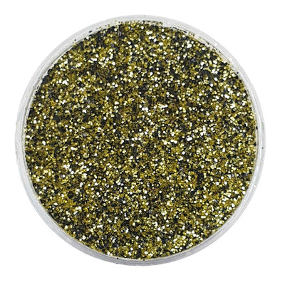 Biodegradable Black & Gold Glitter (Fine Metallic Glitter) - BioFame