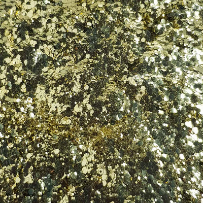 Biodegradable Gold Festival Glitter (Metallic Chunky Glitter Mix) - BioMidas