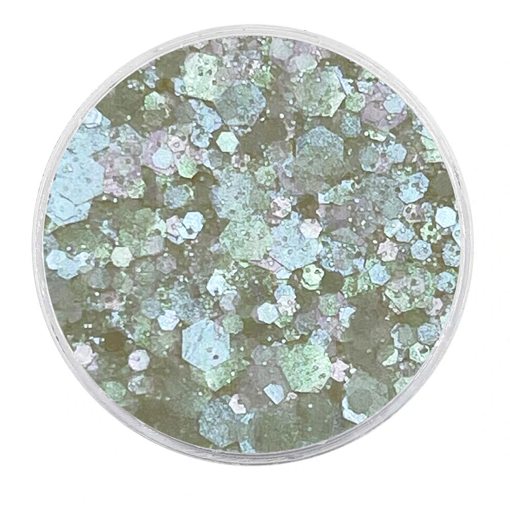 MUOBU Biodegradable Mixed Opal Glitter - Iridescent Mermaid Festival Mix
