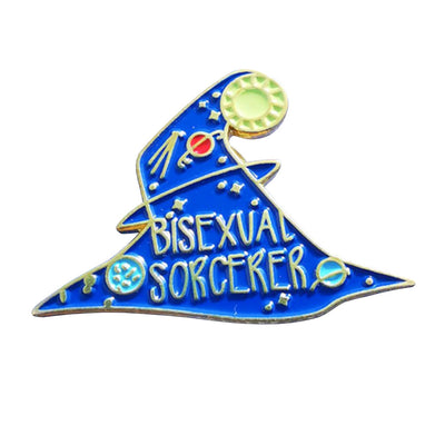 Bisexual Sorcerer Enamel Pin