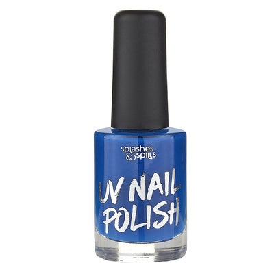 Splashes & Spills UV Nail Polish - Blue