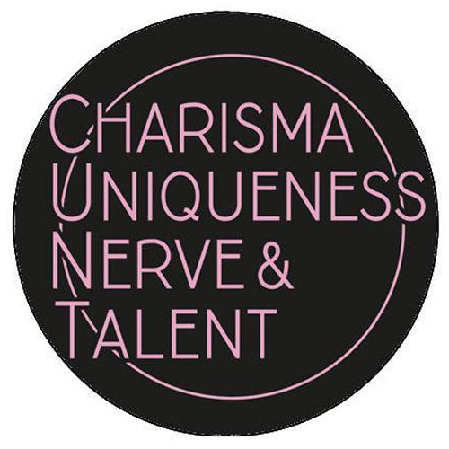 Charisma Uniqueness Nerve & Talent Small Pin Badge