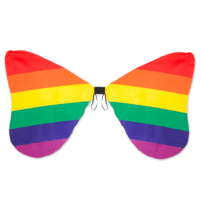 Gay Pride Rainbow Giant Cloth Wings