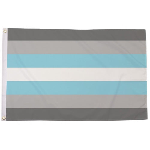 Demiboy Pride Flag (5ft x 3ft Premium)