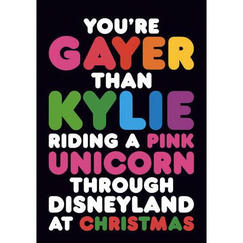 Gayer Then Kylie Gay Fridge Magnet