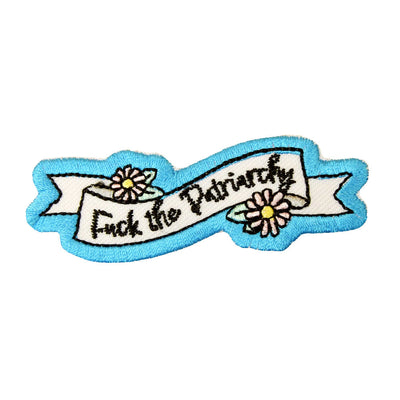 F*ck The Patriarchy Embroidered Iron-On Festival Patch