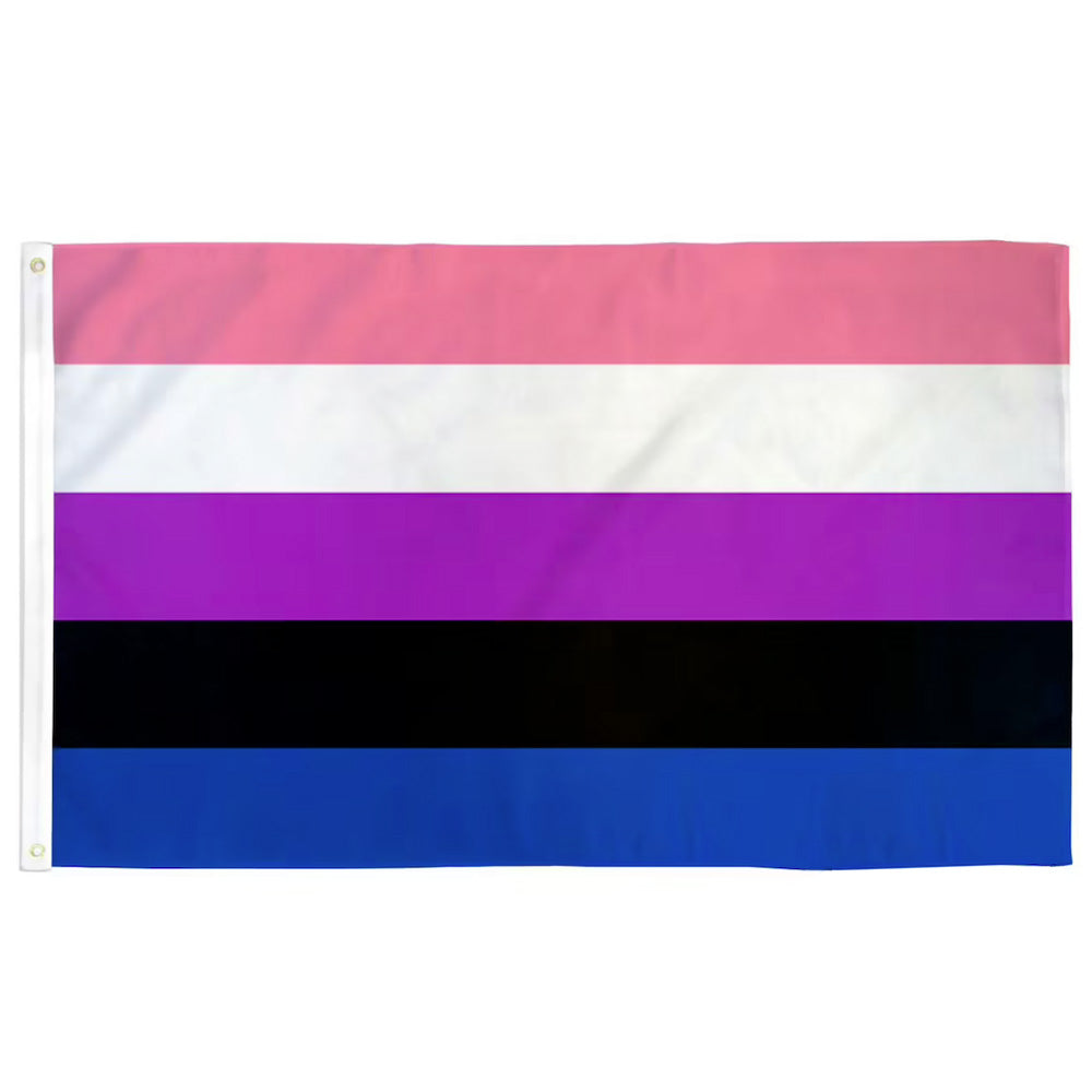 Gender Fluid Pride Flag (5ft x 3ft Premium)
