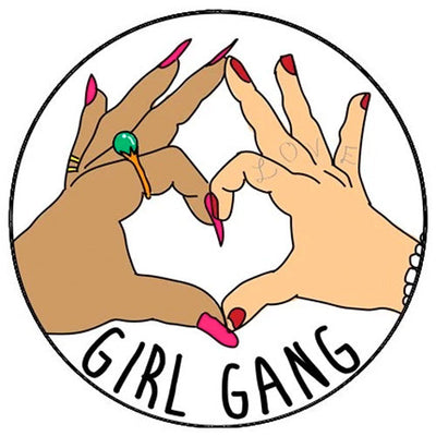 Girl Gang Small Pin Badge