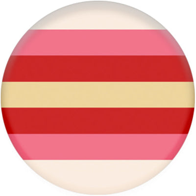 Girlflux Flag Small Pin Badge