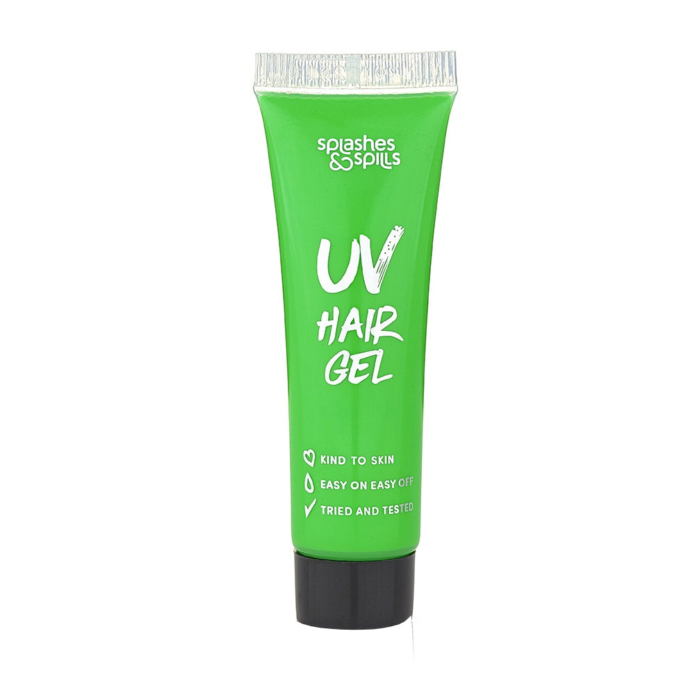 Splashes & Spills UV Hair Gel - Green