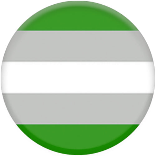 Greyromantic Flag Small Pin Badge