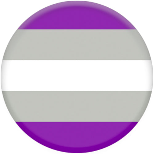 Greysexual Flag Small Pin Badge