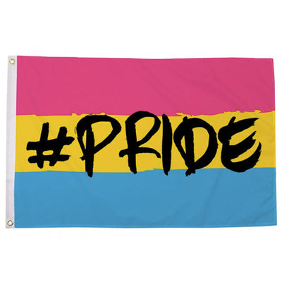 Hashtag Pride Pansexual Flag (5ft x 3ft Premium)
