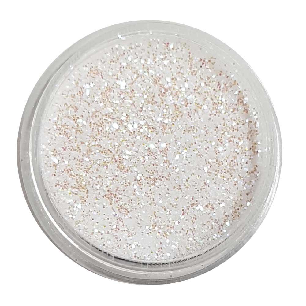 Lilac Pearls - White Iridescent Loose Fine Glitter