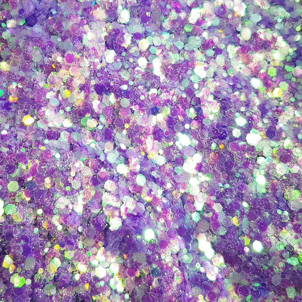 Unicorn Festival Glitter (Iridescent Chunky Glitter Mix) - Lilac Unicorn