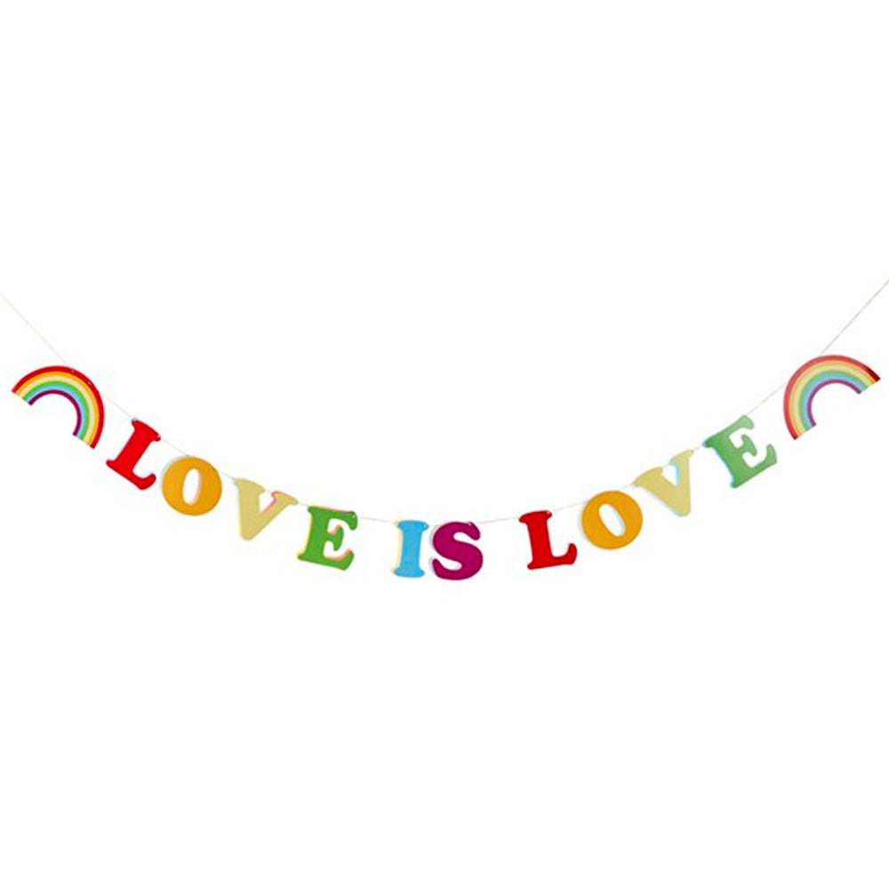 Love Is Love Foil Bunting