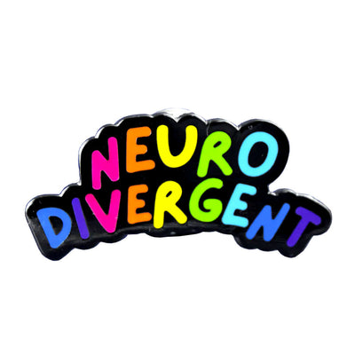 Neuro Divergent Enamel Pin