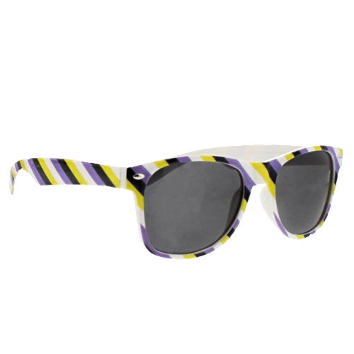 Non Binary Flag Colours Wayfarer UV400 Sunglasses
