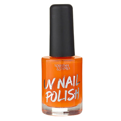 Splashes & Spills UV Nail Polish - Orange