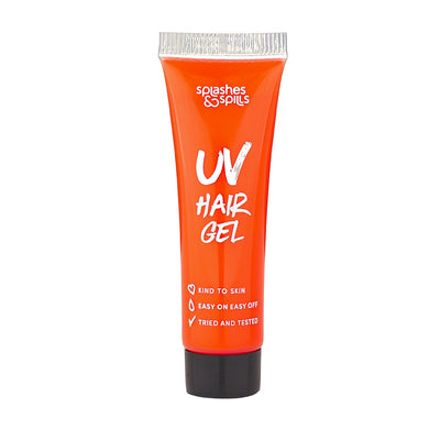 Splashes & Spills UV Hair Gel - Orange