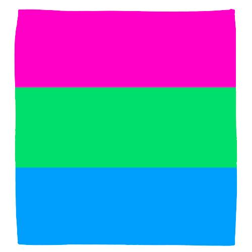 Polysexual Lesbian Pride Flag Bandana