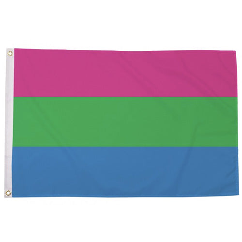 Polysexual Pride Flag (5ft x 3ft Premium)