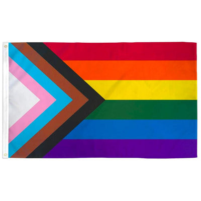 Progress Pride Flag (5ft x 3ft Premium)