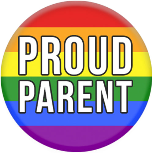 Proud Parent Small Pin Badge
