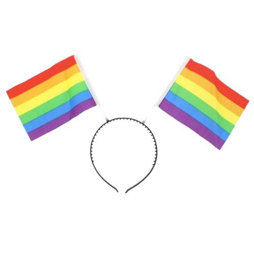 Gay Pride Rainbow Head Boppers