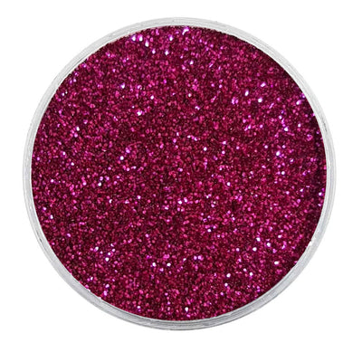 MUOBU Biodegradable Raspberry Red Glitter - Fine Metallic Glitter