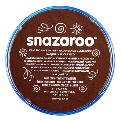 Snazaroo Face & Body Paint - Dark Brown
