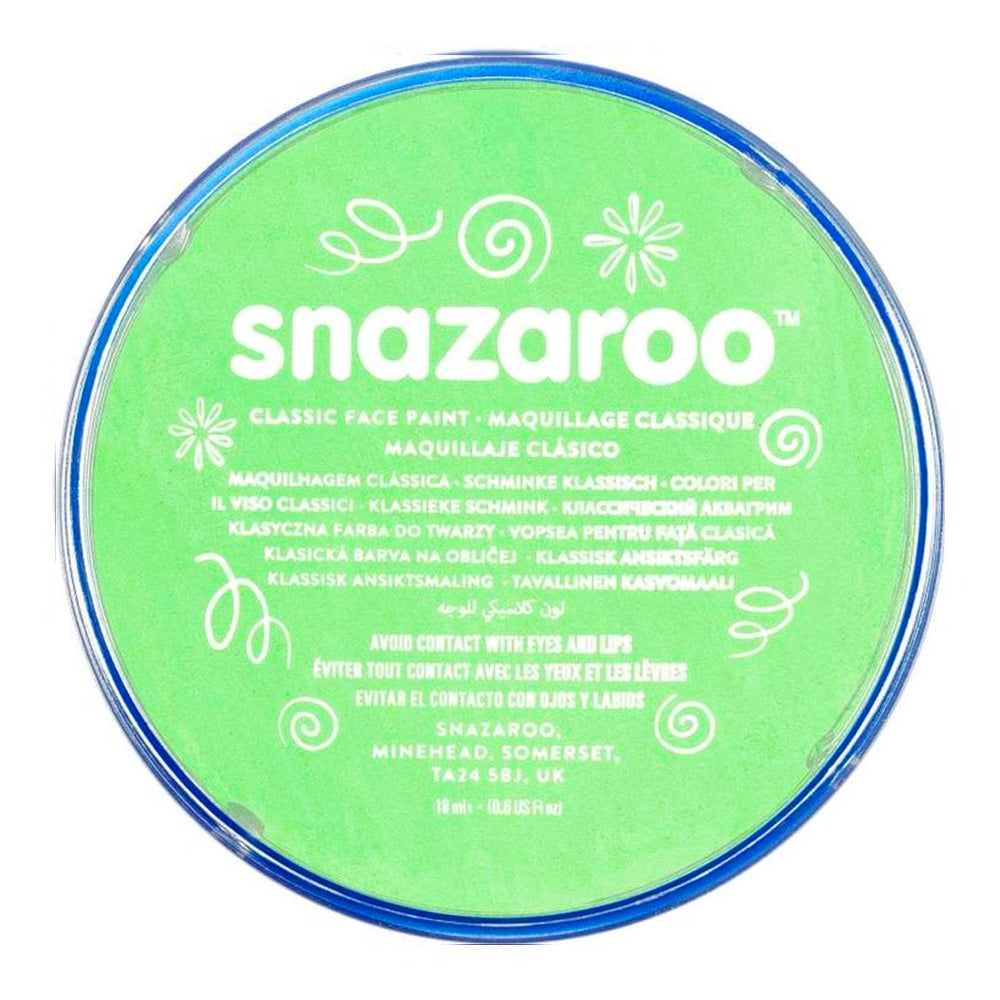 Snazaroo Face & Body Paint - Pale Green
