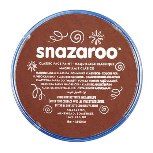 Snazaroo Face & Body Paint - Rust Brown