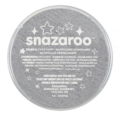 Snazaroo Face & Body Paint - Sparkle Gun Metal Grey