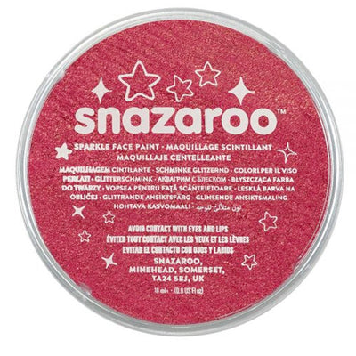 Snazaroo Face & Body Paint - Sparkle Red