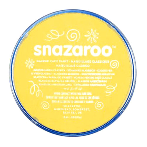 Snazaroo Face & Body Paint - Bright Yellow